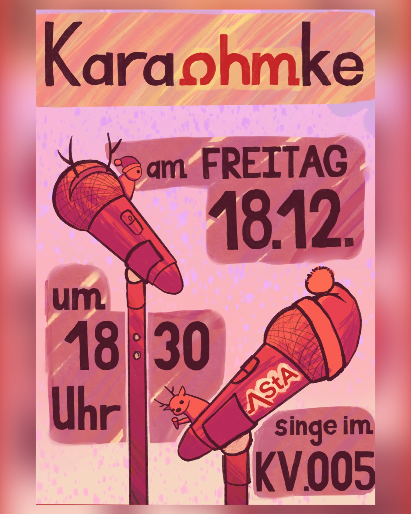 Der nächste KaraOHMke-Abend steht an!